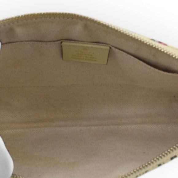 GUCCI Limited Hong Kong Edition Floral Print Bamboo Clutch Bag - Picture 5 of 7